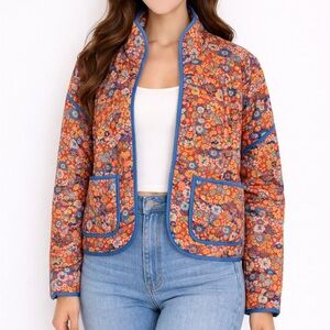 Floral Quilted Jacket